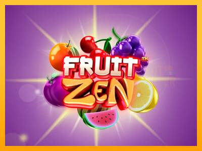 Fruit Zen machine à sous pour de largent