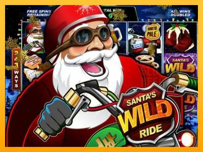 Santas Wild Ride machine à sous pour de largent