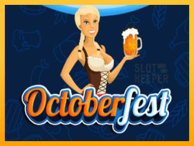 Octoberfest machine à sous pour de largent