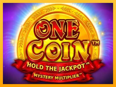 One Coin machine à sous pour de largent