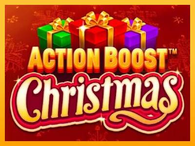 Action Boost Christmas machine à sous pour de largent