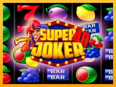 Super Joker 40 machine à sous pour de largent