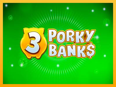 3 Porky Banks machine à sous pour de largent