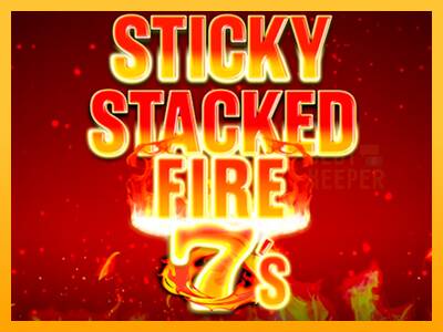 Sticky Stacked Fire 7s machine à sous pour de largent