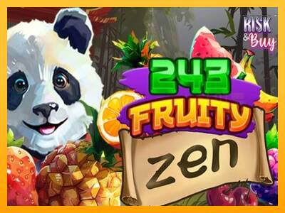 243 Fruity Zen machine à sous pour de largent