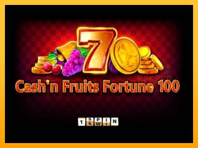 Cashn Fruits Fortune 100 machine à sous pour de largent