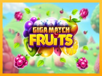 Giga Match Fruits machine à sous pour de largent