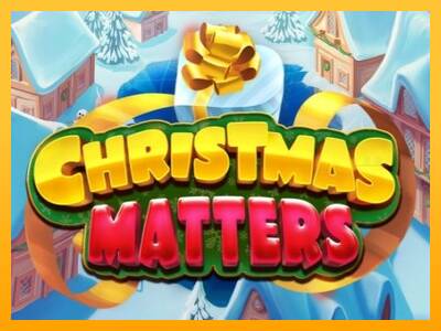 Christmas Matters machine à sous pour de largent