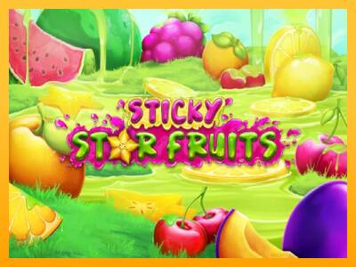 Sticky Star Fruits machine à sous pour de largent