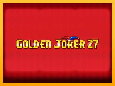 Golden Joker 27 Hold & Win machine à sous pour de largent