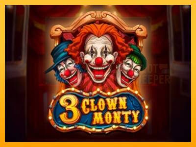 3 Clown Monty machine à sous pour de largent