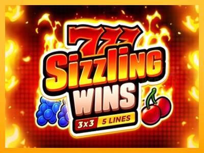 777 Sizzling Wins: 5 Lines machine à sous pour de largent