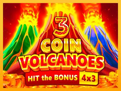 3 Coin Volcanoes machine à sous pour de largent