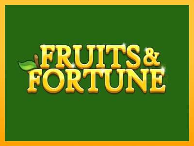 Fruits & Fortune machine à sous pour de largent