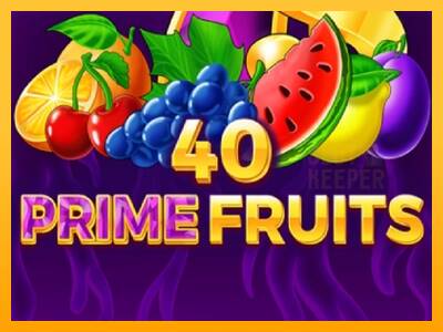 40 Prime Fruits machine à sous pour de largent