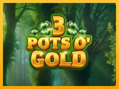 3 Pots O Gold machine à sous pour de largent