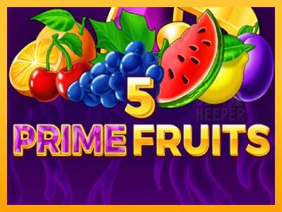 5 Prime Fruits machine à sous pour de largent