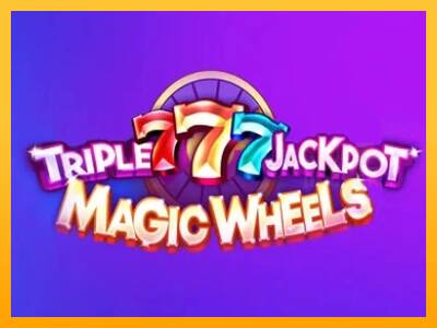 Triple 777 Jackpot Magic Wheels machine à sous pour de largent