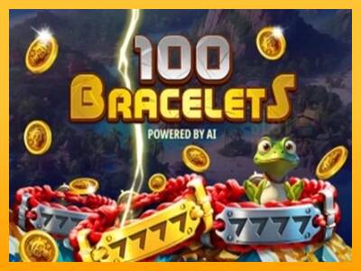 100 Bracelets machine à sous pour de largent