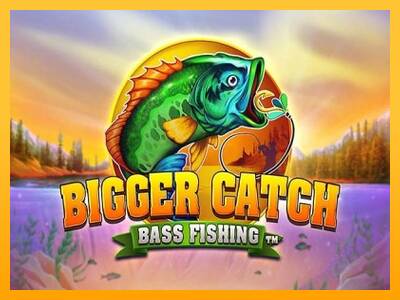 Bigger Catch Bass Fishing machine à sous pour de largent