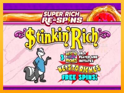 Stinkin Rich Super Rich Re-Spins machine à sous pour de largent