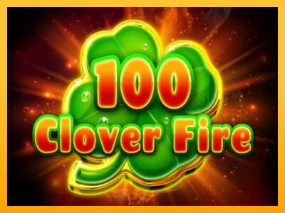 100 Clover Fire machine à sous pour de largent