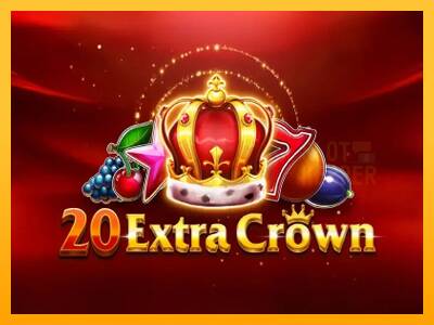 20 Extra Crown machine à sous pour de largent