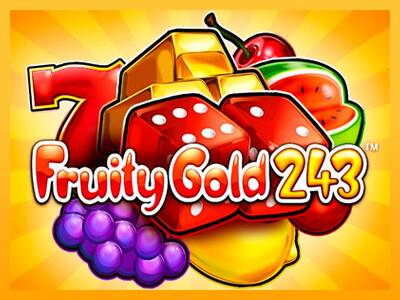 Fruity Gold 243 machine à sous pour de largent