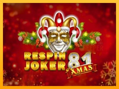 Respin Joker 81 Xmas machine à sous pour de largent