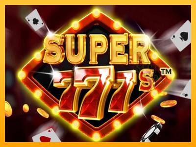 Super 777s machine à sous pour de largent