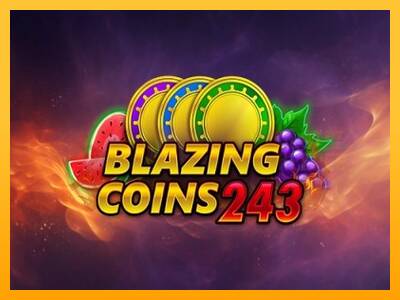 Blazing Coins 243 machine à sous pour de largent