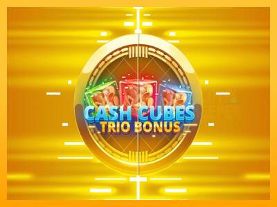 Cash Cubes: Trio Bonus machine à sous pour de largent