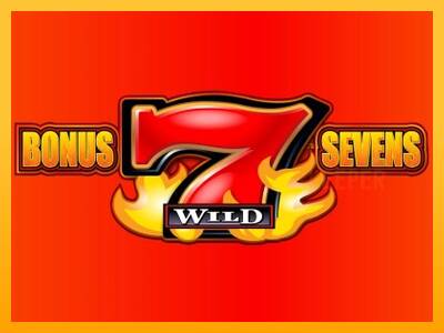 Bonus Sevens Wild machine à sous pour de largent