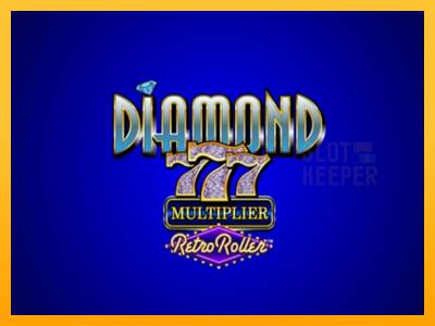 Diamond 777 Multiplier Retro Roller machine à sous pour de largent