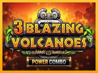 3 Blazing Volcanoes Power Combo machine à sous pour de largent