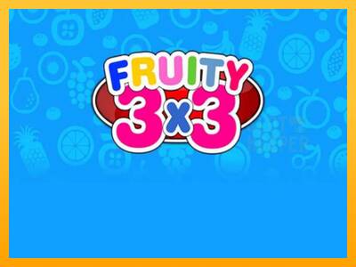 Fruity 3x3 machine à sous pour de largent