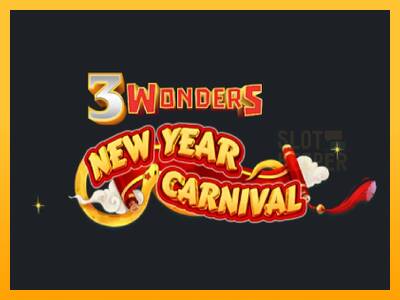 3 Wonders New Year Carnival machine à sous pour de largent