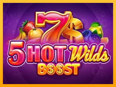 5 Hot Wilds Boost machine à sous pour de largent