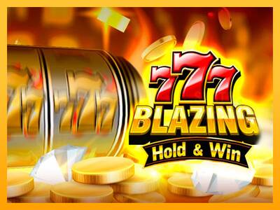 777 Blazing Hold & Win machine à sous pour de largent