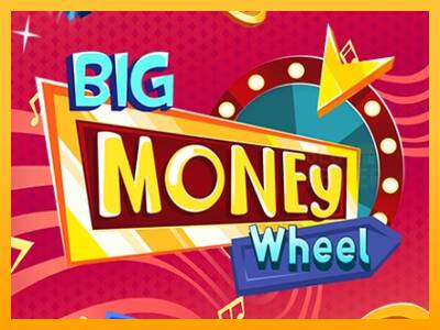 Big Money Wheel machine à sous pour de largent