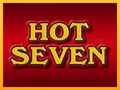 Hot Seven machine à sous pour de largent