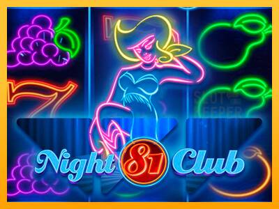 Night Club 81 machine à sous pour de largent