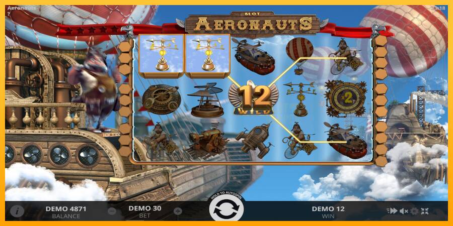 Aeronauts machine à sous pour de largent, image 2