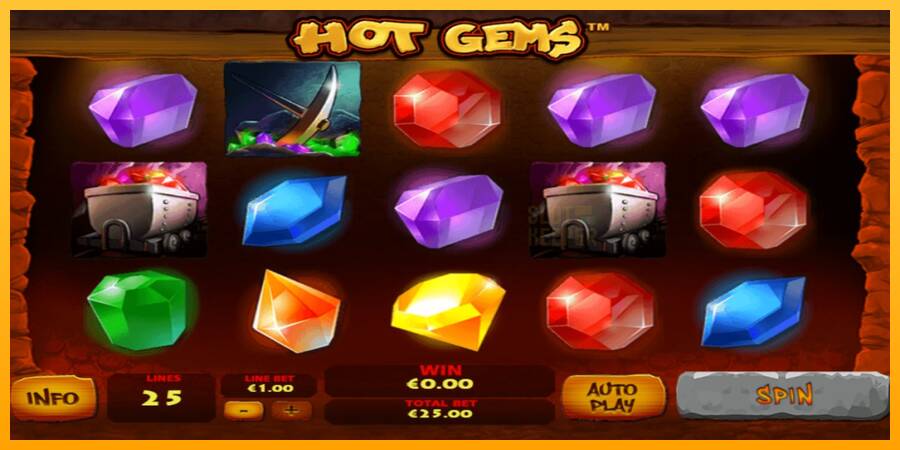 Hot Gems machine à sous pour de largent, image 1