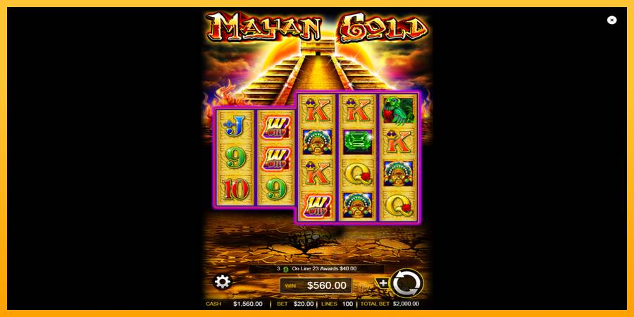 Mayan Gold machine à sous pour de largent, image 3