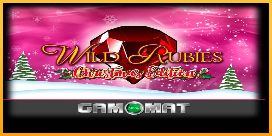 Wild Rubies Сhristmas Edition machine à sous pour de largent, image 1