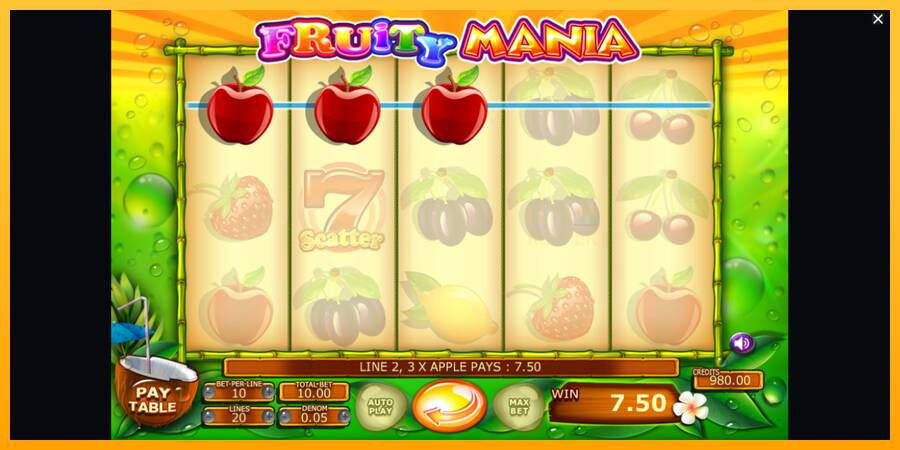 Fruity Mania machine à sous pour de largent, image 2