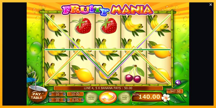 Fruity Mania machine à sous pour de largent, image 5