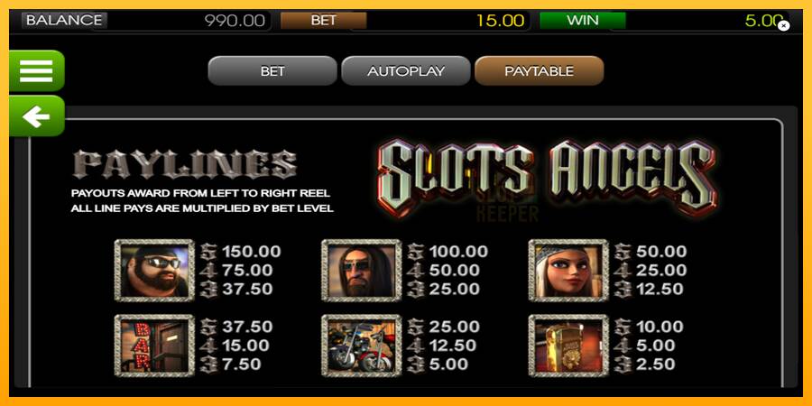 Slots Angels machine à sous pour de largent, image 5