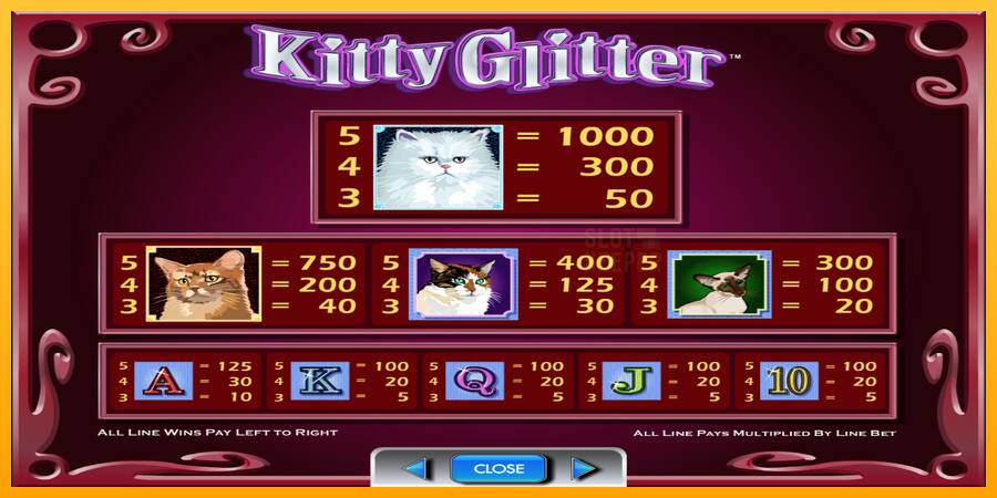 Kitty Glitter machine à sous pour de largent, image 6